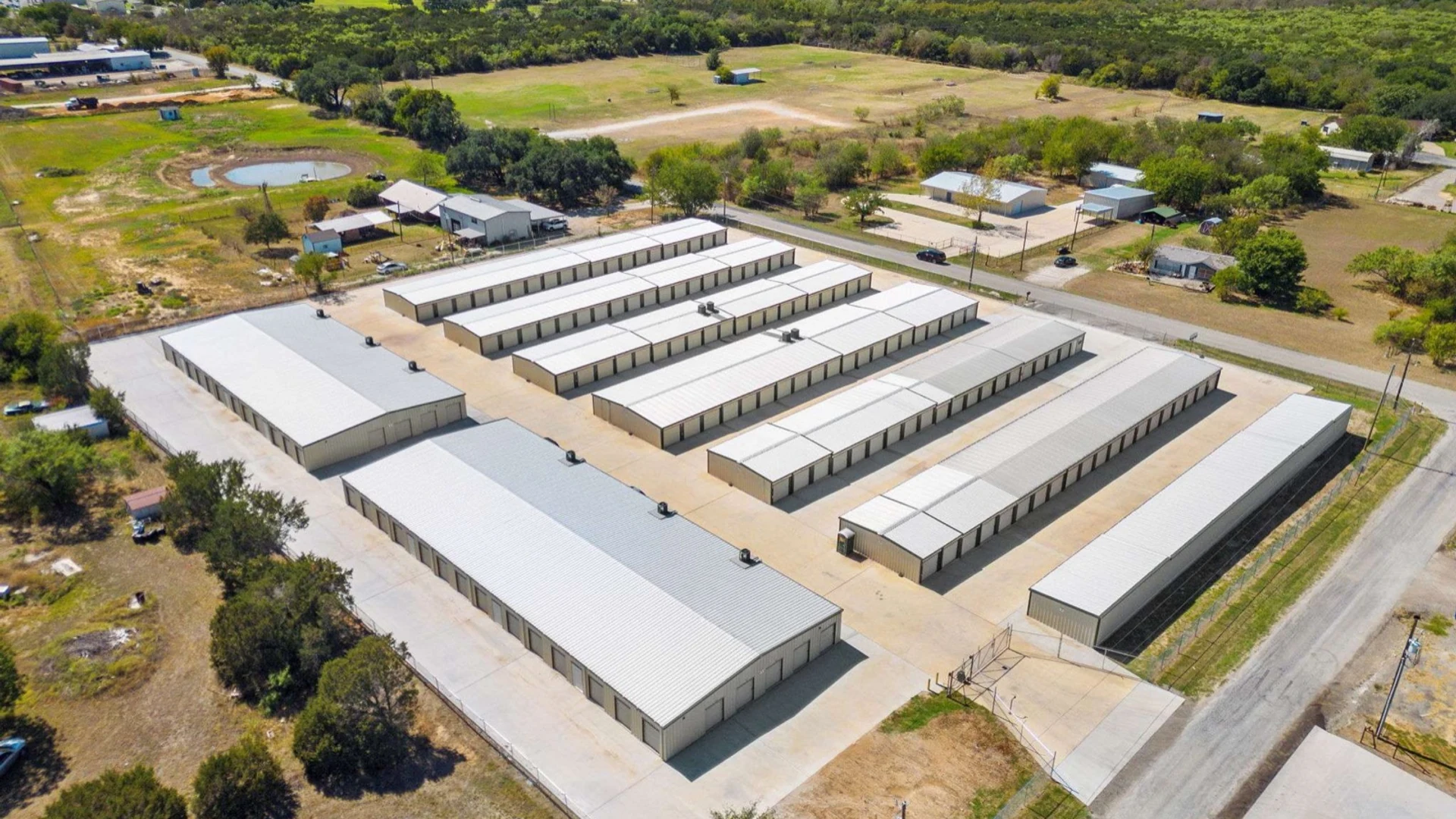 Aerial view of the McCreary Rd facility