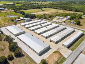 Aerial view of the facility