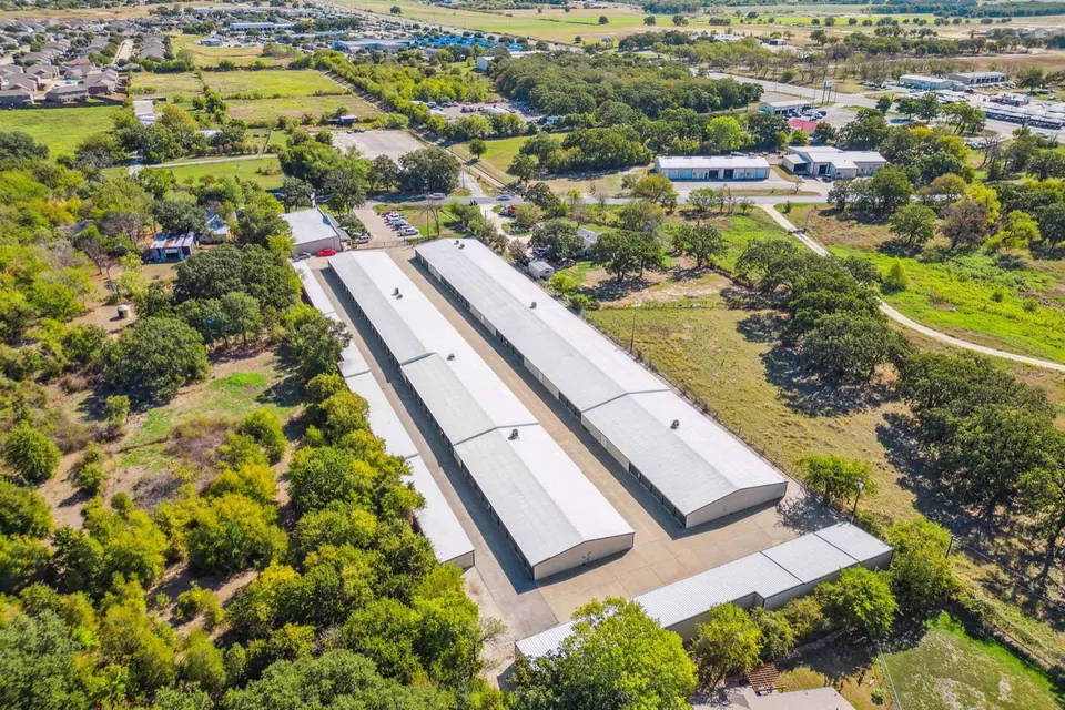 Aerial of Temple Hall facility
