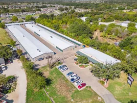 Aerial view of the facility